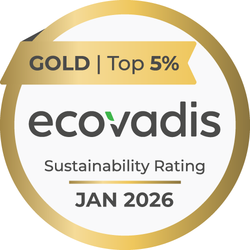 EcoVadis Gold Medaille Januar 2026