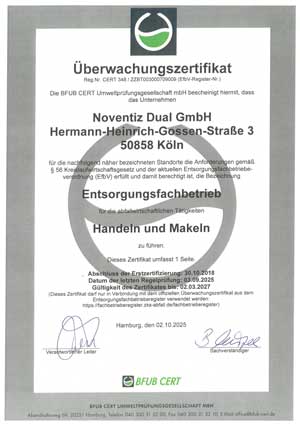 Efb Zertifikat Noventiz Dual