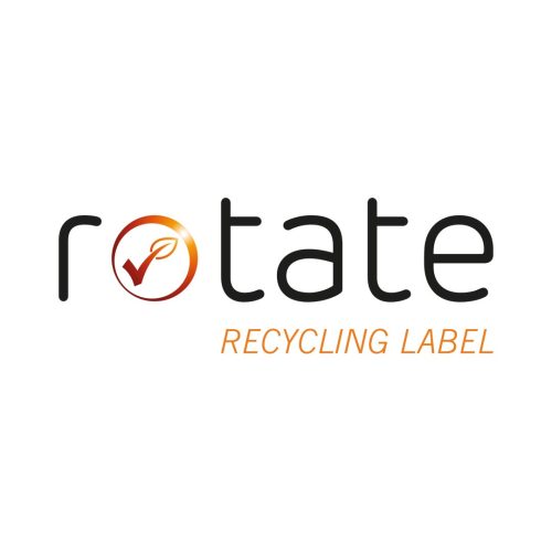 Logo rotate - Recycling label