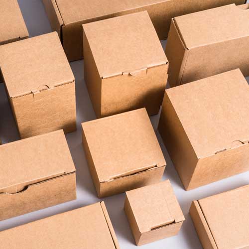 Rücknahme von TransportverpackungenBeispiel Faltschachteln